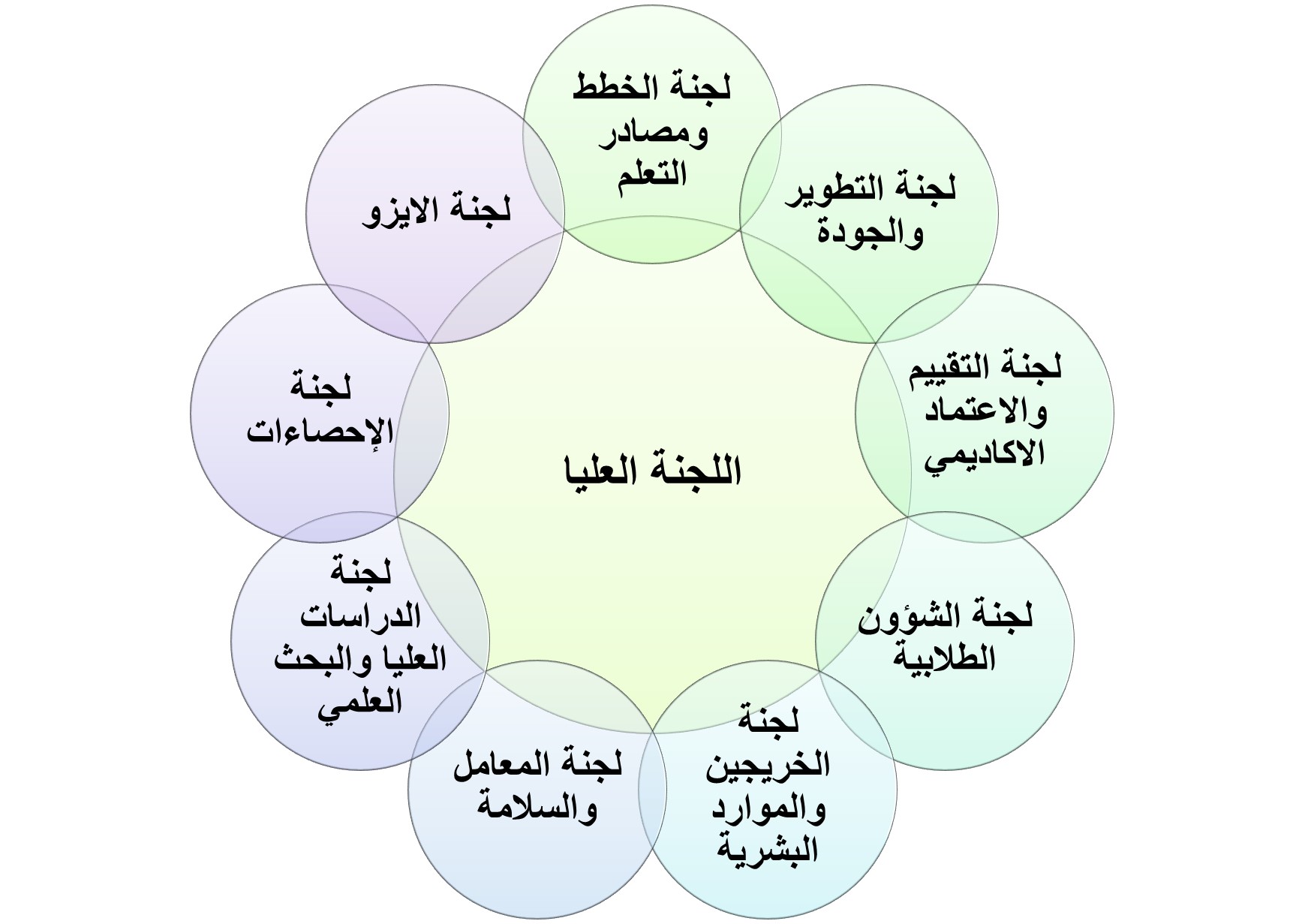 لجان القسم